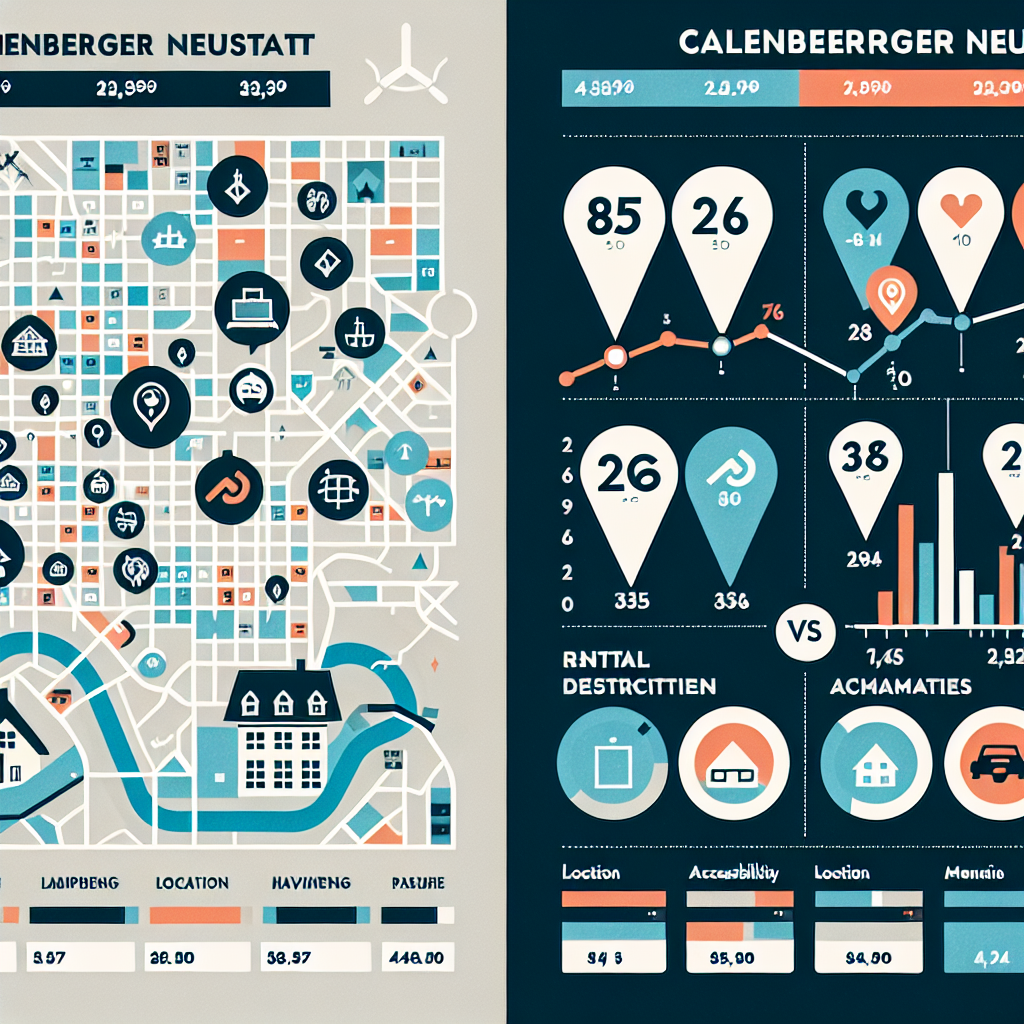 Mietpreisfaktoren in Calenberger Neustadt vs. andere Hannover Stadtteile